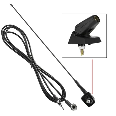 Car Auto Roof Radio Antenna FM/AM Signal Booster Amplifier For Peugeot 106 205 206 306 307 309 405