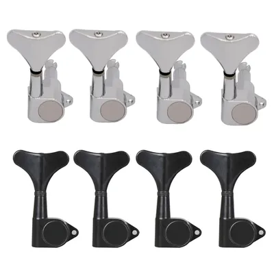 Electric Bass String Knob Enclosed Tuning Pegs Machine Heads Tuners Metal Tuning Peg for Electric