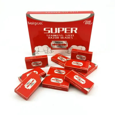 50/100/200 Count Double-sided Safety Razor Blade For Men Beard Shaving Razor Shaver Manual Razor