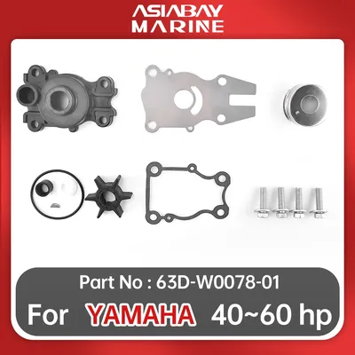 Water Pump Impeller Repair Kit For Yamaha Outboard 40hp 50hp 60hp Ship Marine Boat Engine Part