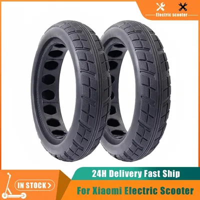 Durable Solid Tire 8 1/2x2 Rubber Tyre For Xiaomi M365 Electric Scooter 8.5 inches Anti-slip