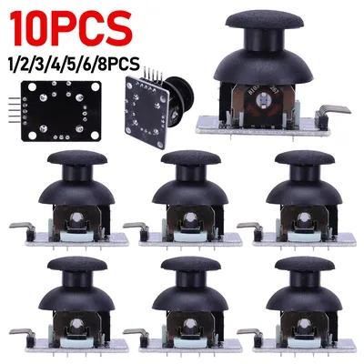 1-10PCS For Arduino Arduino Dual-axis XY Joystick Module Higher Quality for PS2 Joystick Control