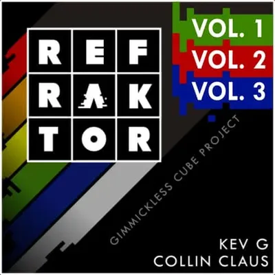 2023 REFRAKTOR – Gimmickless Cube Project By Kev G and Collin Claus (All 3 Volumes+ALLSPARK+PDF) - Magic Trick