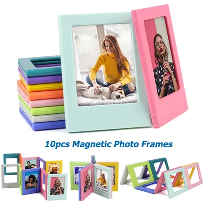 10 Pc, Magnetic Frame of Different Color for Fujifilm Instax Mini 8 7S 25 50 70 90 Liplay Link 3