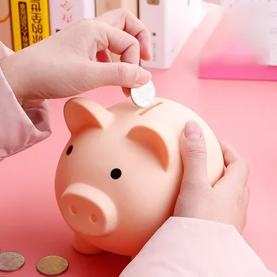 Small Piggy Bank Money Boxes Storage Kids Toys Home Decor Money Saving Box Children Piggy Money