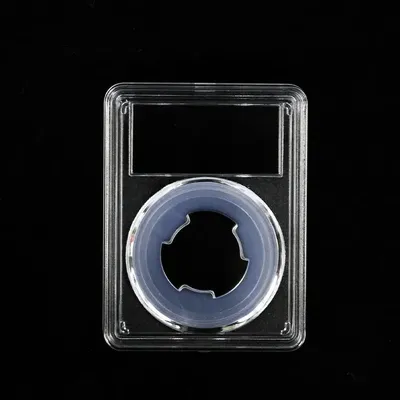 PCGS Graded Coin Slab 14-40mm Souvenir Coin Collected Holder With Adjust Rubber InsertPopular Grade