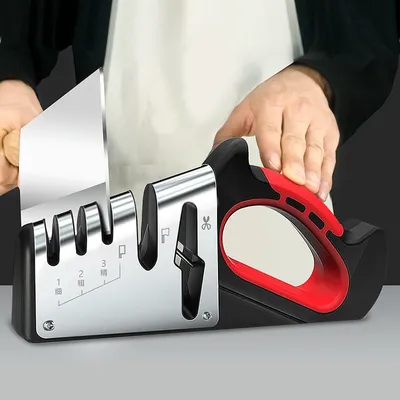 Knife Sharpener Scissors Sharpener Diamond Ceramic Sharpener Sharpening Stone Coarsegeinding Daily
