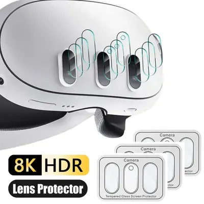 VR Glasses Host Tempered Film for Meta Quest3 Head HD Clear Tempered Glass Hardness Protective Flm for Meta Quest 3 Accessories