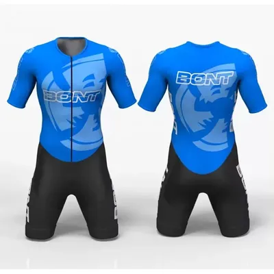 BONT Inline Skating Racing Skinsuit Men Speed Inline Roller Skate Sets Triathlon Clothing Ropa