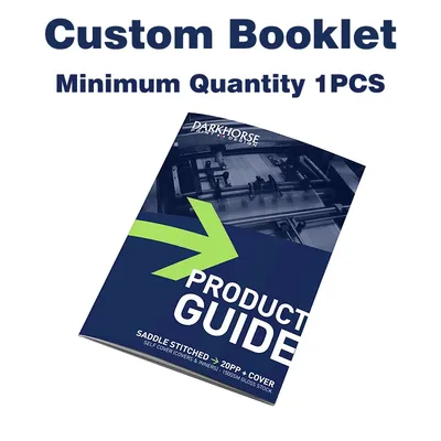 Custom Books Booklet Brochure Printing Magazine Comic Instruction Manual Catalogue For Advertising