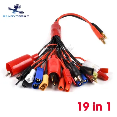 Multifunction Balance Charging 9IN1 / 19IN1 Cable Adapter XT60 EC3 EC5 HXT TAMIYAS For IMAX B6 B6AC