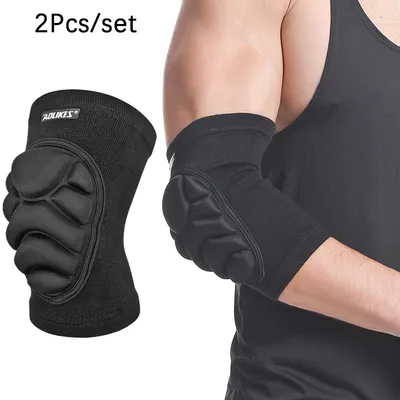 1Pairs Foam Elbow Pads Anti-collision Sports Roller Skating Anti-fall Volleyball Riding Street Dance