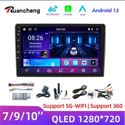 7/9/10'' 2 Din Android14 auto Car Radio Multimedia Video Universal Stereo Carplay gps For Volkswagen Nissan Hyundai Kia toyota