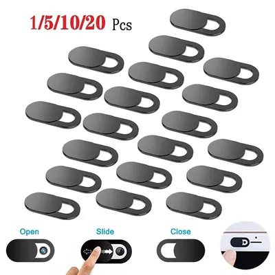 20/10/5/1pcs Sliding Webcam Cover Laptop Camera Cover Slider Phone Antispy For iPad PC Macbook