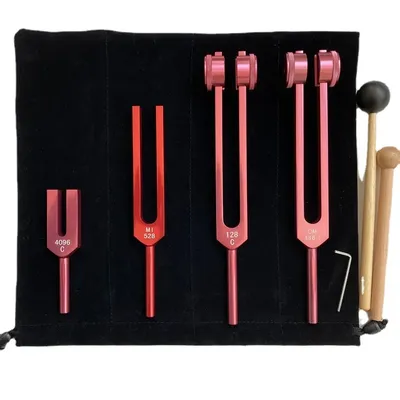 Chakras Tunning Fork Set Yoga Sound Healing Tuning Forks Set Musical Instrument Drawer Percussion