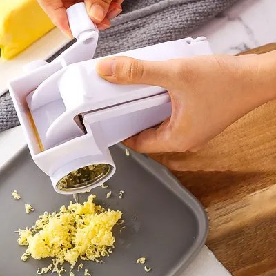 Hand-Cranked Rotating Cheese Grater Creative Kitchen Cheese Shredder Multi-functional Cheese Grater