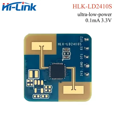 24GHz HLK-LD2410S Radar Sensor 0.1mA 3.3V Low power consumption Millimeter Wave Human Presence