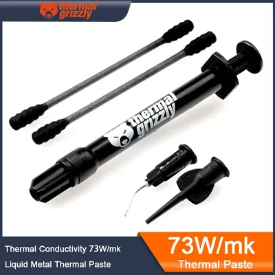 Thermal Grizzly Conductonaut 73W/mk High Thermal Conductivity Liquid Metal Thermal Paste for Cooling