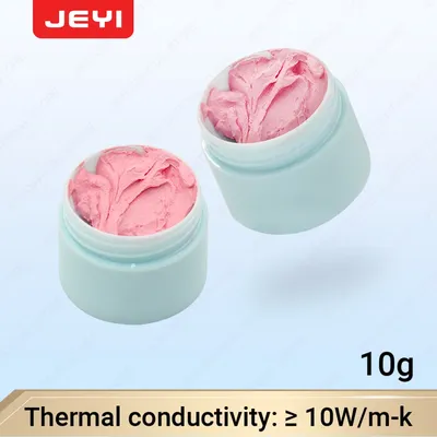 JEYI 10W/mk Thermal Paste 10g Silicone Conductive Grease, Thermal Compound for Cooling Heat Sink