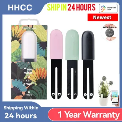 HHCC Flower Monitor Flora Garden Care Plant Grass Soil Water Fertility Smart Tester Sensor Flower