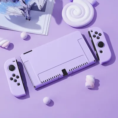 Protective Case Compatible with Switch ns/Nintendo Switch OLED Console and Joy-Cons, Switch can be