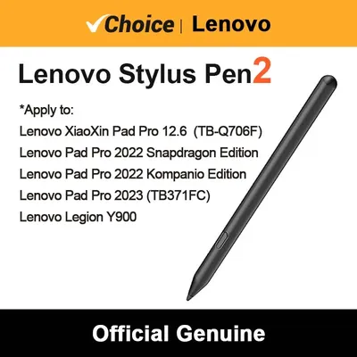 Lenovo Original Styles Pen Xiaoxin Pen2 for Lenovo P12 Pro Pad Pro 2022 Legion Y900 Pad Pro 12.7