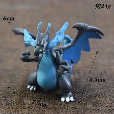 2024Anime Pokemon Figure Joint Lugia Mega Charizard XY Blastoise Grovyle Reshiram Yveltal Ho-Oh