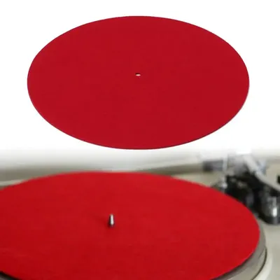 Felt Turntable Platter Mat Slip Mat Audiophile 3mm Thick Turntable Mat For LP Vinyl Record Audio