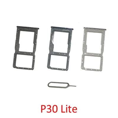 SIM Card Chip Tray For Huawei P30 Lite Phone New Micro SD SIM Card Slot Holder Adapter Replace