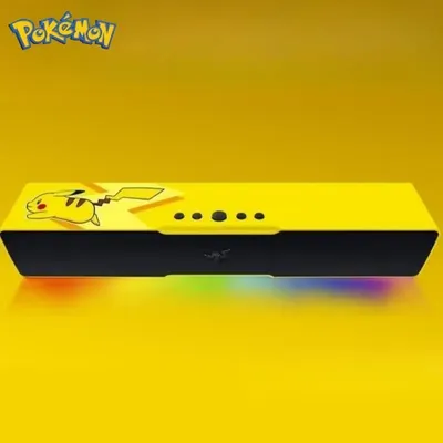 Razer Pokemon Pikachu Bluetooth Speaker Rgb Light Effect Desktop Computer Audio With Heavy Bass