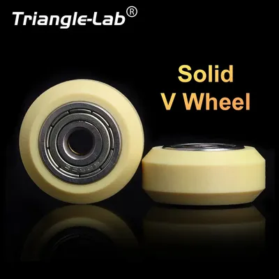 Trianglelab Kevlar reinforced self-lubricating wear-resistant V-SLOT Solid V Wheel for voron prusa