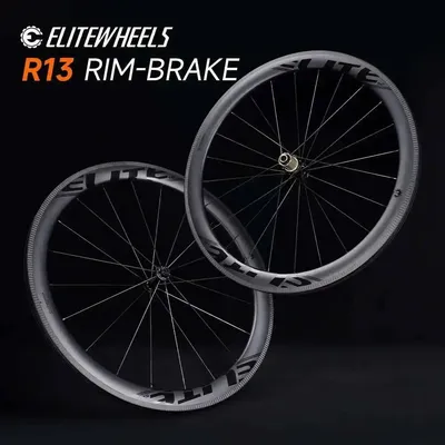 ELITEWHEELS Super Light R13 Road Carbon Wheelset 38 50 60mm Depth Tubeless Wheel For Racing