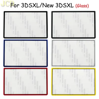 JCD For 3DSXL 3DSLL Top Mirror Glass Lens Cover Upper LCD Screen Len Front Cover For New 3DS LL XL Console Repair