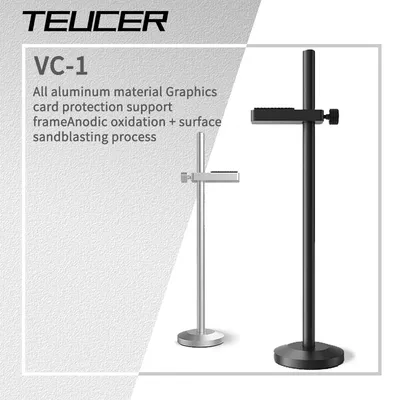 TEUCER VC-1 Magnetic Graphics Card Holder GPU Support Desktop Computer Case Stand Cooling Kit