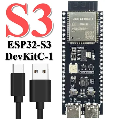 ESP32-S3-DevKitC-1 Development Board BT 2.4G Wifi Module for Arduino 8MB PSRAM 16MB FLASH N16R8