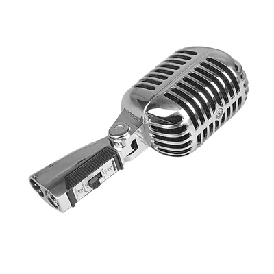 Dynamic Microphone Vintage Portable Bar Stage Performance KTV Karaokes Speech Mic Home Electric