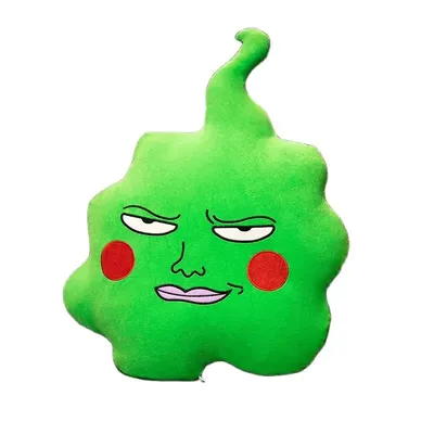 Anime Mob Psycho 100 Figure Plush Doll Kawaii Mobu Saiko Hyaku Green Dimple Plush Toy Soft Stuffed