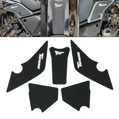For YAMAHA Tenere 700 Rally T700 XTZ 690 T 700 Motorcycle Accessories Non-slip Side Fuel Tank Stickers waterproof pad stickers