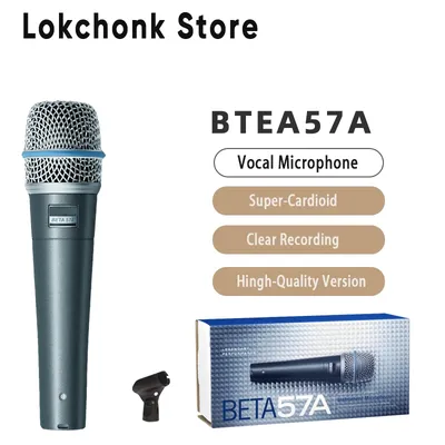 BETA 57A Supercardioid Dynamic Microphone For Stage Singing Professional Wired Microphone for