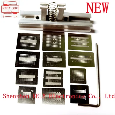 Memory Direct Heat BGA Reballing Stencils Template Holder Jig For DDR1 DDR2 DDR3 DDR5 DR2-3 DDR3-2