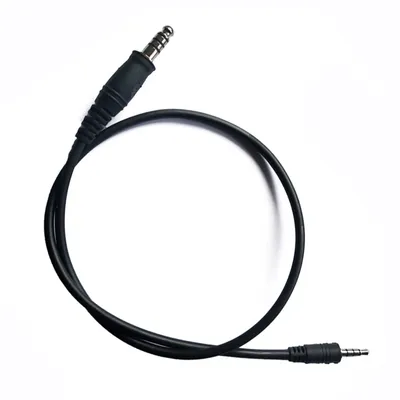 U174 Cable for Tactical Helmet Headset Militar Hunting Walkie Talkie Motorola Kenwood BAOFENG Radio