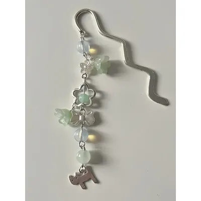 Handmade lily of the valley bookmark
