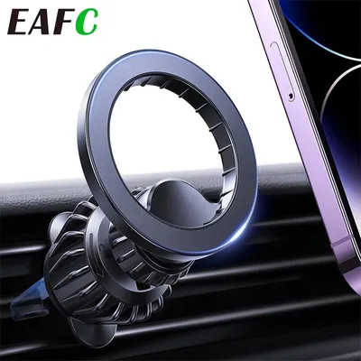 EAFC Magnetic Car Phone Holder Air Vent Car Phone Stand with Strong Magnet Holder Fits MagSafe Car