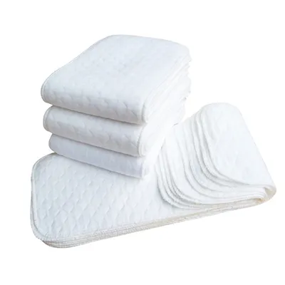 10/20pcs Cotton Diapers Healthy Case Baby Diaper Pad Multi-functional Hand Folding Kids Changing
