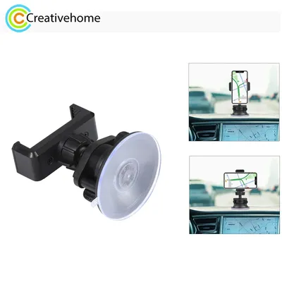 PULUZ Mini Suction Cup Car Holder 360 Degree Rotating Phone Clamp Bracket, Phone Width: 6cm-9cm