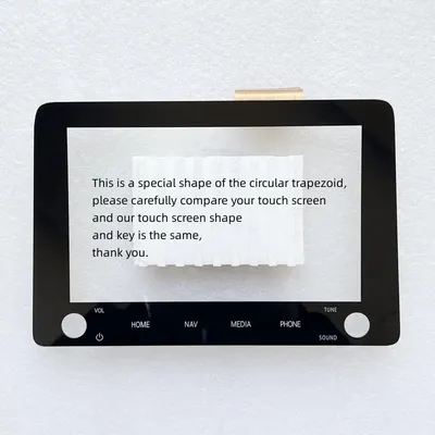 New Glass Touch Screen Panel Digitizer Lens Sensor For Mitsubishi eclipse cross 2021-2024 Car Radio