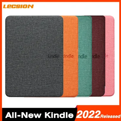 Kindle Case For All-new Kindle 11 12 th 2022 2024 Released C2V2L3 6 Inch Magnetic Smart Fabric Cover Leather Screen Protector