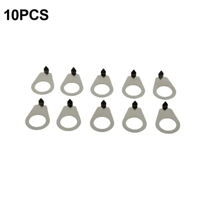 10Pcs Guitar Knobs Pointer Plate Indicator Washers For Gibson LP Electric Guitars Knobs Pointer