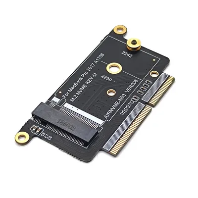 NEW A1708 SSD Adapter NVMe PCI Express PCIE to NGFF M2 SSD Adapter Card M.2 SSD for Apple Macbook