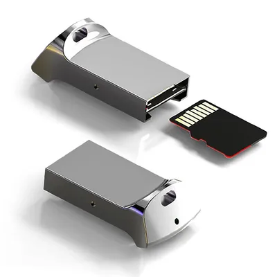 Aluminum Mini Usb 3.0 Memory Card Reader Adapter For TF Micro SD Pc Computer Laptop